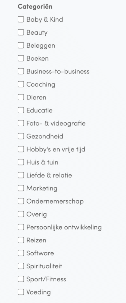 welke affiliate producten zijn populair?