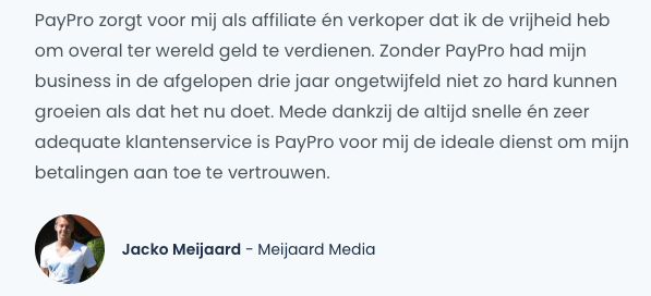 paypro klantervaringen