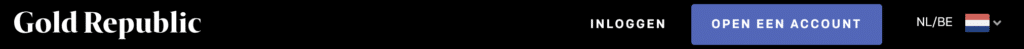 GoldRepublic inloggen